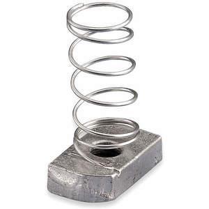 CADDY INDUSTRIAL SALES SPRA0050EG Channel Nut With Spring 1/2-13 Inch Steel | AB4EXT 1XJP6