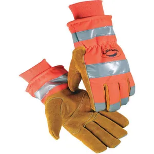 CAIMAN 1353-5 Cold Protection Gloves L Hi-visibility Orange Pr | AG4LBN 34FW75