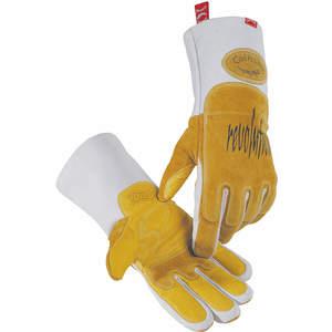 CAIMAN 1812-5 Glove Welding 14 Inch Length Gold And Gray L Pr | AB7GZY 23J986