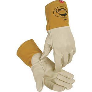 CAIMAN 1869-5 Glove Welding 13 Inch Length Tan And Gold L Pr | AB7HAQ 23K003