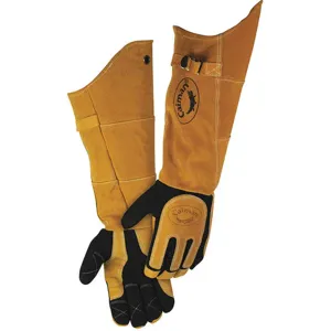 CAIMAN 1878-5 Glove Welding 21 Inch Length Black And Gold L Pr | AB7HAJ 23J996