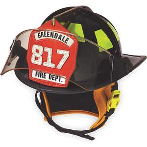 MSA 1010FSR Fire Helmet Red Traditional | AD2JEN 3PTV1