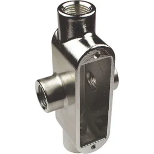 CALBRITE S62000XB00 Conduit Outlet Body With Cover 2 Inch | AH6YBY 36LM12