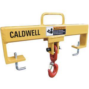 CALDWELL 10S-2-20 Forklift Beam Swivel Hook Capacity 4000 Lb. | AD4CEC 41D513