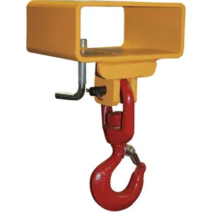 CALDWELL 5S-1 1/2-4 Lifting Hook Single Fork Single Swivel 3000lb. | AF3PMG 8AJD2