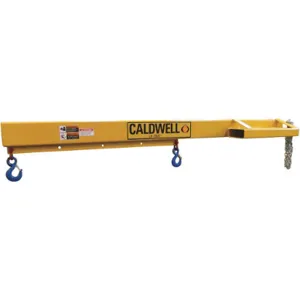 CALDWELL EB-40F Forklift Boom 8 Feet 4000 Lb Fixed Hooks | AD4CDU 41D505