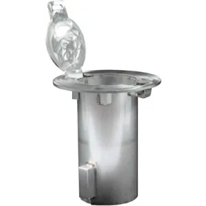 CALPIPE SECURITY BOLLARDS ESR030 Bollard Embedment Sleeve H Colour Stainless Steel | AA8HXZ 18G067