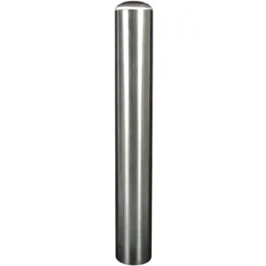 CALPIPE SECURITY BOLLARDS SSF03000-D Bollard Fixed Dome 36 Inch H Colour Stainless Steel | AA8HVL 18F989