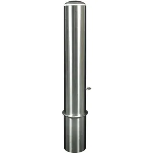 CALPIPE SECURITY BOLLARDS SSP06080-D Bollard Removable Dome 36 Inch H Colour Ss | AA8HNL 18F826