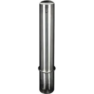 CALPIPE SECURITY BOLLARDS SSR03040-D Bollard Removable Dome 36 Inch H Colour Ss | AA8HRB 18F894