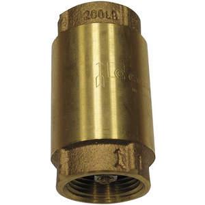 CAMPBELL CV-4TLF Spring Check Valve Low Lead Brass 1 Inch | AC7AGN 36Y048