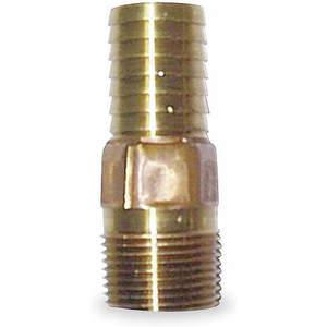 CAMPBELL MAB 3 Male Adapter 3/4 x 3/4 Inch Red Brass | AE7JFX 5YM52