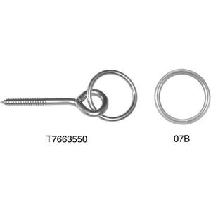 CAMPBELL T7665001 Welded Ring, 2 Inch Trade Size | AH2BGH 24F969