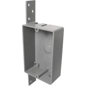 CANTEX EZ08SB Electrical Box Shallow With Bracket Pvc | AD7RAL 4FZC4