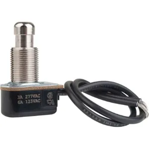 CARLING TECHNOLOGIES P267F-D-RND MTL Miniature Push Button Switch 6a @ 125v | AA2BHT 10C566