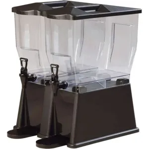 CARLISLE FOODSERVICE PRODUCTS 1085103 Beverage Dispenser Double 6 Gallon Black | AA4VBH 13F138