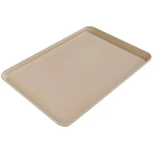 CARLISLE FOODSERVICE PRODUCTS 1814FG095 Glasteel Tray 18 x 14 Almond - Pack Of 12 | AA6KYB 14D348