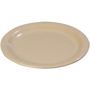 CARLISLE FOODSERVICE PRODUCTS 4350125 Dinner Plate, 9 Inch Size, Tan | CH6JVT 61LV91