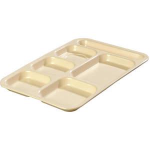 CARLISLE FOODSERVICE PRODUCTS 4398825 Compartment Tray Right Hand Tan - Pack Of 12 | AA6KWK 14D310