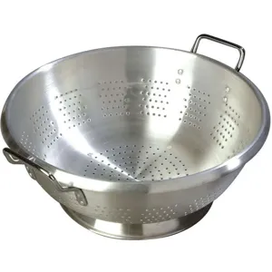 CARLISLE FOODSERVICE PRODUCTS 60277 Colander Aluminium 16 Quart - Pack Of 6 | AA6KYP 14D387