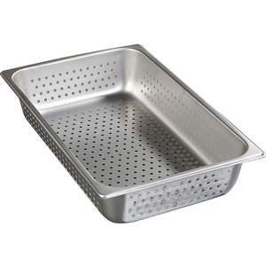 CARLISLE FOODSERVICE PRODUCTS 607004P Perforated Food Pan Full Size Stainless Steel - Pack Of 6 | AA4VDR 13F294