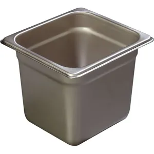 CARLISLE FOODSERVICE PRODUCTS 608166 Durapan Food Pan Sixth-size Stainless Steel - Pack Of 6 | AA4VDN 13F291