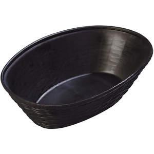 CARLISLE FOODSERVICE PRODUCTS 650403 Oval Basket Ppv Black - Pack Of 12 | AA4VEG 13F324