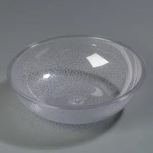 CARLISLE FOODSERVICE PRODUCTS 721007 Pebbled Bowl 3 Quart Clear - Pack Of 12 | AA6KQX 14D143