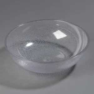 CARLISLE FOODSERVICE PRODUCTS 721207 Pebbled Bowl 5-1/2 Quart Clear - Pack Of 12 | AA6KQY 14D144