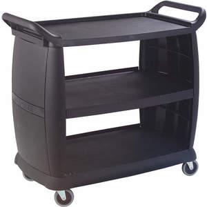 CARLISLE FOODSERVICE PRODUCTS CC224303 Large Bussing And Transport Cart Black | AA6KLP 14C976