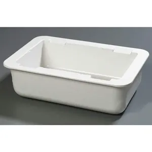 CARLISLE FOODSERVICE PRODUCTS CM104202 Full Size Food Pan White 24 Qt | AD9HYA 4RZE7