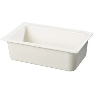 CARLISLE FOODSERVICE PRODUCTS CM110002 Full Size Food Pan 15 Quart Capacity White | AD9XBK 4VMK8