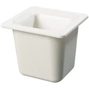 CARLISLE FOODSERVICE PRODUCTS CM110402 Sixth Size Food Pan 1.6 Quart Capacity White | AD9XBR 4VML5