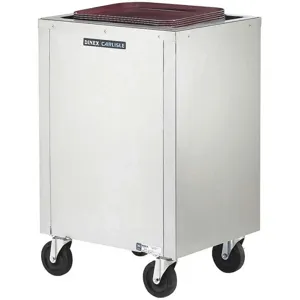 DINEX DXIDT2E1418 Tray Dispensing Cart 2 Stacks Enclosed | AH9QKV 40XC29