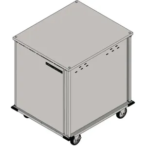 DINEX DXTQ2T1DPT10 Food Tray Cart 1 Door Pass-Thru 10 Trays | AH9QJX 40XC07