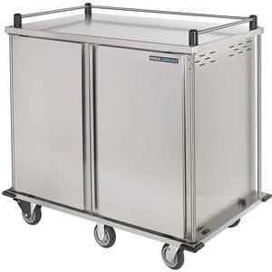 DINEX DXTQ2T2D20 Food Tray Cart 10 Shelves 2 Doors 20 Trays | AH9QJG 40XA92