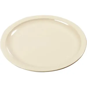 CARLISLE FOODSERVICE PRODUCTS KL20025 Dinner Plate, Round, 8 23/25 Inch Dia., 0.77 Inch Height, 1 Compartment | AA6KQE 61LV94