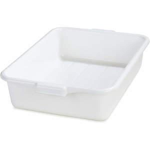 CARLISLE FOODSERVICE PRODUCTS N4401002 Tote Box 20 Inch Length x 15 Inch Width x 5 Inch Height White | AH4NWU 35FR97
