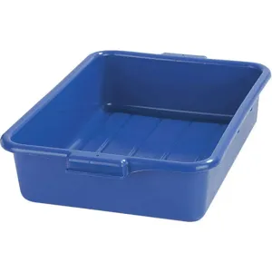 CARLISLE FOODSERVICE PRODUCTS N4401014 Tote Box 20 Inch Length x 15 Inch Width x 5 Inch Height blue | AH4NWZ 35FT03