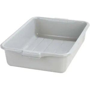 CARLISLE FOODSERVICE PRODUCTS N4401023 Tote Box 20 Inch Length x 15 Inch Width x 5 Inch Height Gray | AH4NXA 35FT04