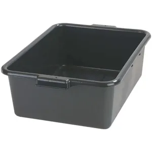 CARLISLE FOODSERVICE PRODUCTS N4401103 Tote Box 20 Inch Length x 15 Inch Width x 7 Inch Height Black | AH4NXD 35FT07