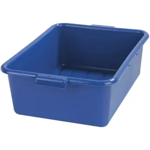 CARLISLE FOODSERVICE PRODUCTS N4401114 Tote Box 20 Inch Length x 15 Inch Width x 7 Inch Height blue | AH4NXH 35FT11