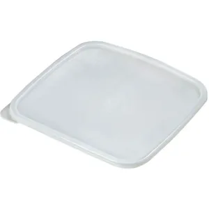 CARLISLE FOODSERVICE PRODUCTS ST157330 Food Storage Container Lid, 6 5/8 Inch Length, 6 5/8 Inch Width, Clear, Polyethylene | AA4VCR 61LW24