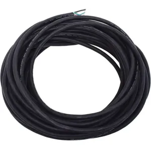 CAROL 01343 Service Cord SJOOW Black 16/4 50 feet | AF6YPE 20PX61