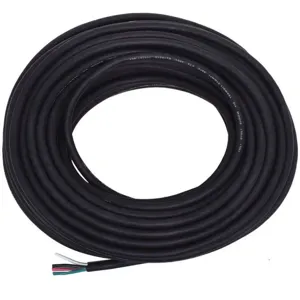 CAROL 01343 Service Cord SJOOW Black 16/4 100 feet | AF6YPP 20PX74