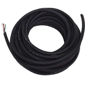 CAROL 09806 Service Cord SOOW Black 18/6 100 feet | AF6YTN 20PY61