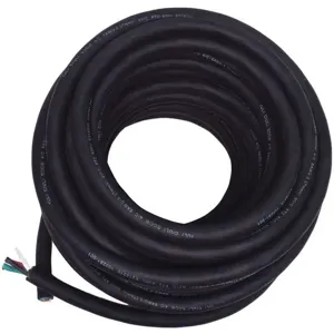 CAROL 16064 Service Cord SOOW Black 8/4 100 feet | AF6YUM 20PY86