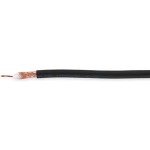 CAROL C1166.21.01 Coax Cable Rg58 Black 1000ft Pvc Jacket | AE7MTJ 5ZJN8