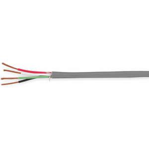 CAROL E1004S.30.10 Wire Unshielded Riser 22/4 1000 Feet Gray | AD7DLE 4DPJ2