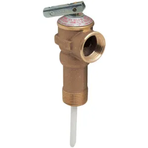 CASH ACME 18821-0150 Temp/Pressure Relief Valve 150 PSI 210 F | AH7YBG 38EG45